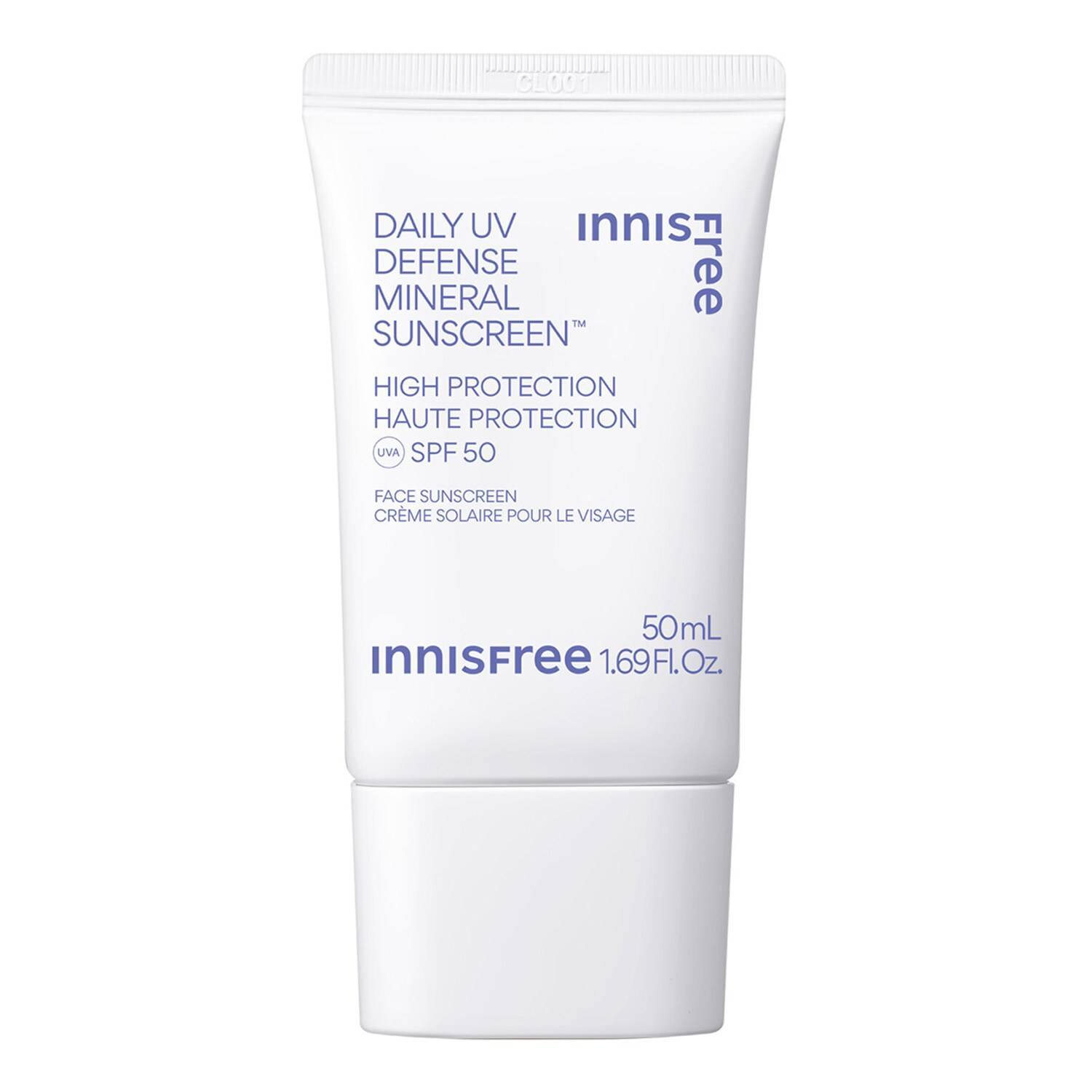INNISFREE Daily UV Defense Mineral Sunscreen SPF50 50ml SEPHORA UK
