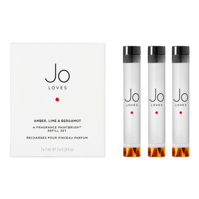 JO LOVES A Fragrance Paintbrush Refil Amber Lime & Bergamot Set