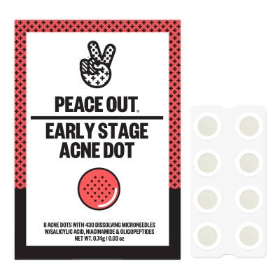 PEACE OUT SKINCARE Early Stage Acne Dot - 2% Salicylic Acid Early Stage Treatment 8 Dots