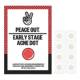PEACE OUT SKINCARE Early Stage Acne Dot - 2% Salicylic Acid Early Stage Treatment 8 Dots