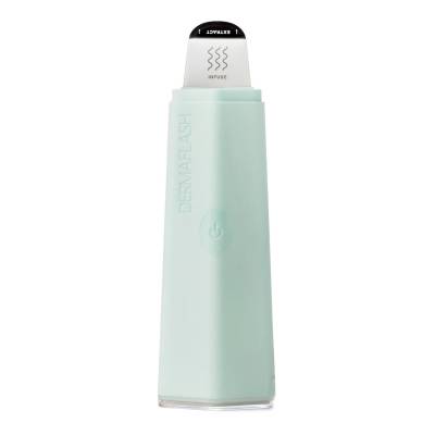 DERMAFLASH Ultrasonic Pore Extractor + Skincare Infuser Set Sea Foam