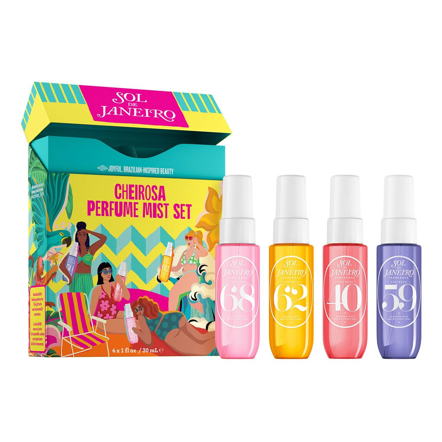 SOL DE JANEIRO Cheirosa Perfume Mist Set FEELUNIQUE SOL DE JANEIRO Cheirosa Perfume Mist Set FEELUNIQUE