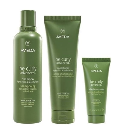 Aveda Be Curly Shampoo, Conditioner & Treatment Regime