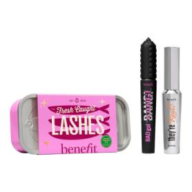 BENEFIT COSMETICS Fresh Caught Lashes Full Size Volumising & Lengthening Mascara Set