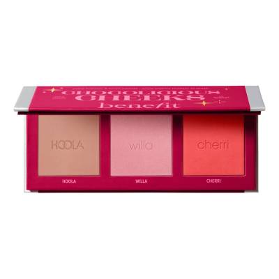 BENEFIT COSMETICS Chocolicious Cheeks Bronzer & Blush Palette 7.5g