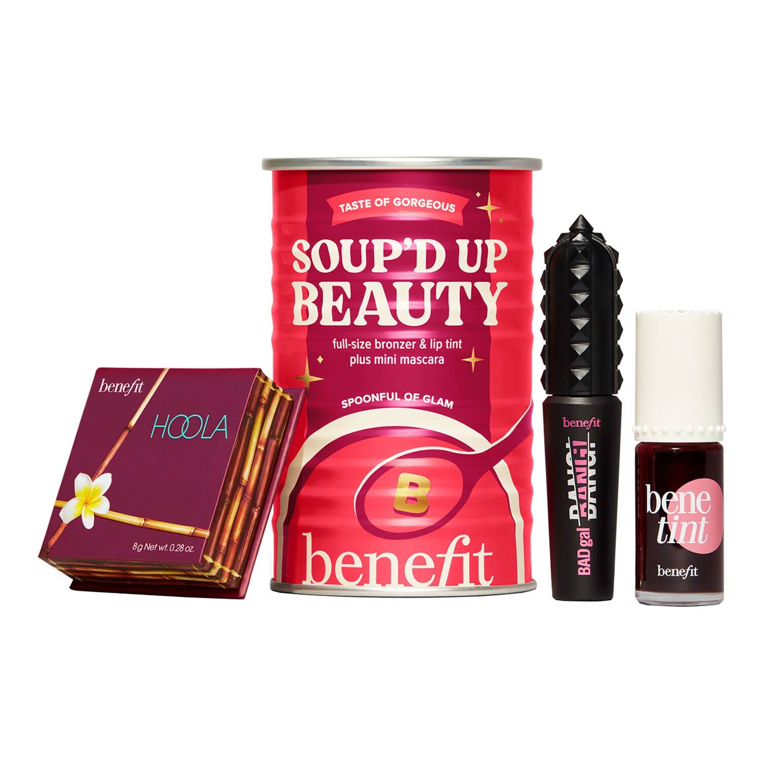 BENEFIT COSMETICS Soup'd Up Beauty Bronzer, & Mascara Set