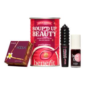 BENEFIT COSMETICS Soup'd Up Beauty Bronzer, Benetint & Mascara Set