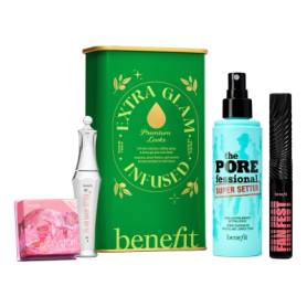 BENEFIT COSMETICS Extra Glam Infused Full Face Glam Beauty Kit