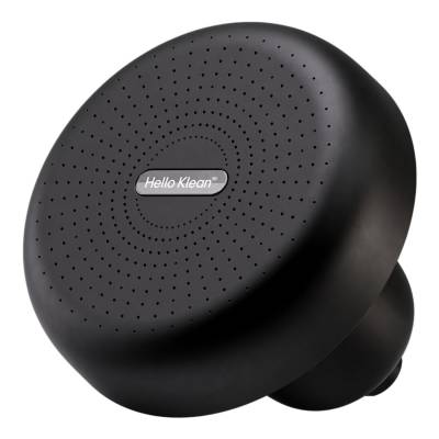 HELLO KLEAN Rain Shower Filter Black
