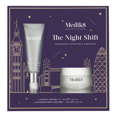 MEDIK8 The Night Shift Overnight Smooth & Firm Duo