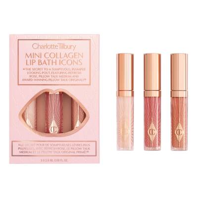 CHARLOTTE TILBURY Mini Collagen Lip Bath Icons Set
