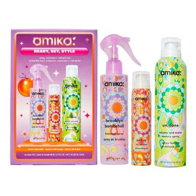 AMIKA Ready Set Style Prep Volumize and Refresh Set