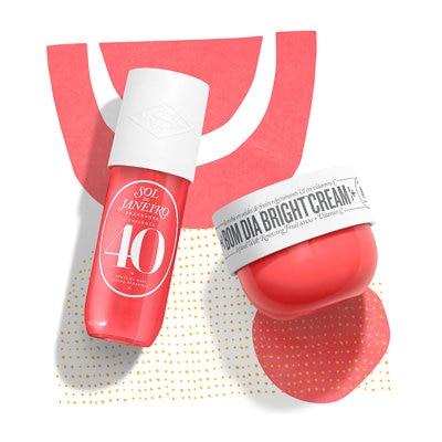 Sol de Janeiro Bom Dia Bright Cream 240ml & Cheirosa 40 Hair & Body Fragrance Mist 240ml