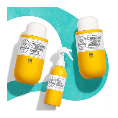 Sol de Janeiro Brazilian Joia Milky Leave-In Conditioner, Brazilian Joia™ Shampoo 295ml & Brazilian Joia™ Conditioner