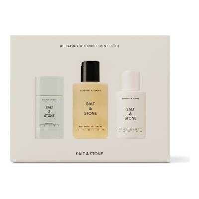 SALT AND STONE Bergamot & Hinoki Trio