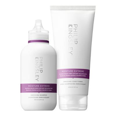 PHILIP KINGSLEY Moisture Extreme Shampoo 250ml & Conditioner 200ml Duo Moisture Extreme Shampoo 250ml & Conditioner 200ml Duo