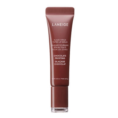 LANEIGE Glaze Craze Tinted Lip Serum Chocolate Frosting 12g