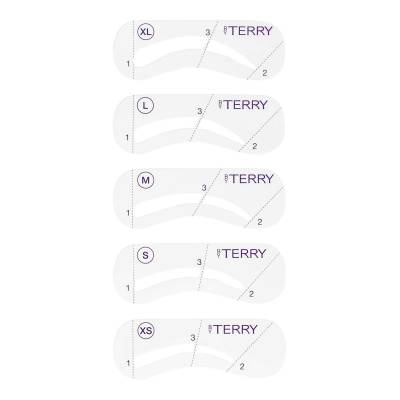 BY TERRY TOOL-EXPERT EYEBROW STENCILS TOOL-EXPERT EYEBROW STENCILS