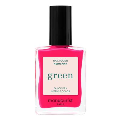 MANUCURIST Nail Polish Green 15ml Green Neon Pink