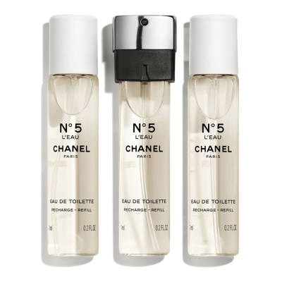 CHANEL N°5 L'EAU 3 x 7ML PURSE SPRAY REFILL