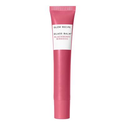 GLOW RECIPE Glass Balm - Lip Treatment for Shine & Hydration (Blackberry Bingsoo)