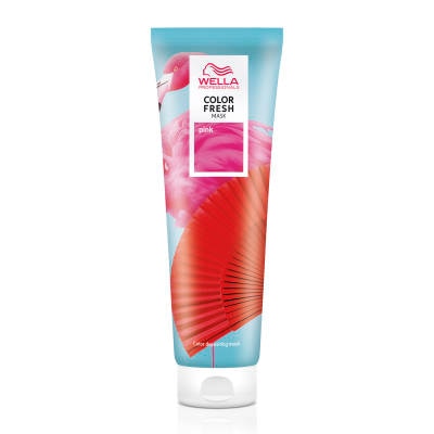 WELLA PROFESSIONALS Color Fresh Mask Semi-Permanent Hair Dye Treatment Pink 150ml