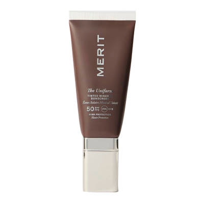 MERIT BEAUTY The Uniform Tinted Mineral Sunscreen SPF 50  50ml