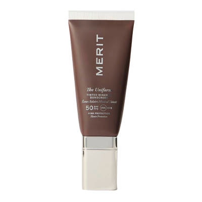 MERIT BEAUTY The Uniform Tinted Mineral Sunscreen SPF50 50ml