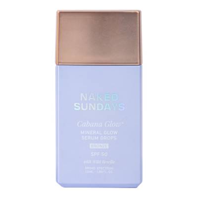 NAKED SUNDAYS CabanaGlow Mineral Glow Serum Drops SPF50 40ml