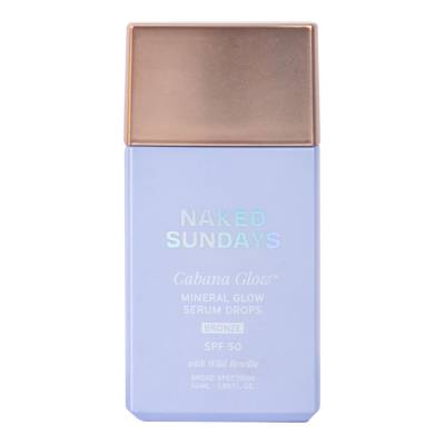 NAKED SUNDAYS CabanaGlow Mineral Glow Serum Drops SPF50 40ml