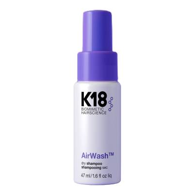 K18 AirWash Dry Shampoo Mini - Reduce Oil + Eliminate Odor 47ml