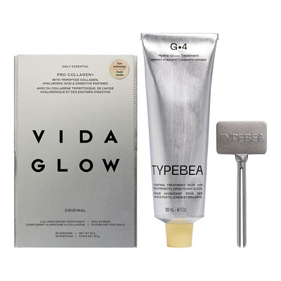 TYPEBEA and VIDA GLOW Hyaluronic Icons