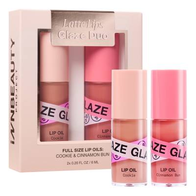 INNBEAUTY PROJECT Latte Lips Lip Oil Glaze Duo