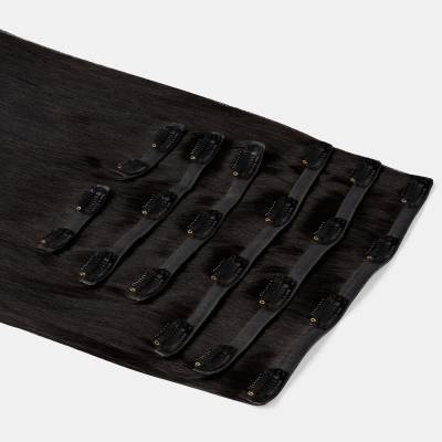 BEAUTYWORKS x Huda BARELY THERE® Clip-ins 18'' Midnight Kohl
