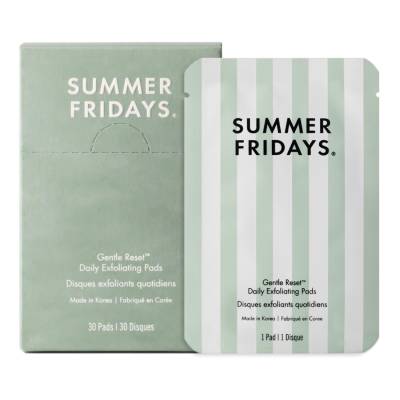 SUMMER FRIDAYS Gentle Reset™ Daily Exfoliating Pads 30 Pads