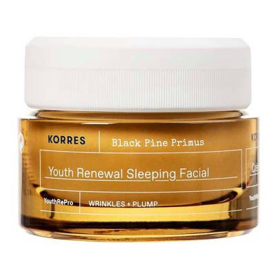 KORRES Black Pine Primus Youth Renewal Sleeping Facial Night Cream 40ml