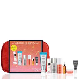 Sunday Riley A.M. Weekend Getaway Travel Size Morning Routine Kit