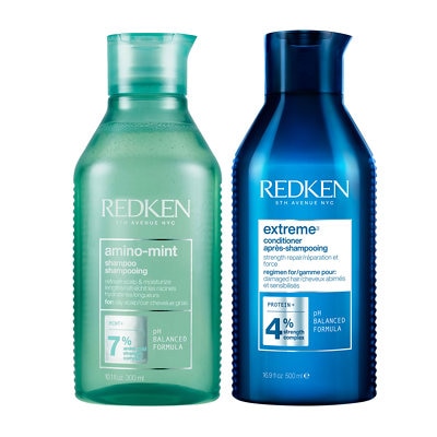 Redken Amino Mint Shampoo and Extreme Conditioner Duo