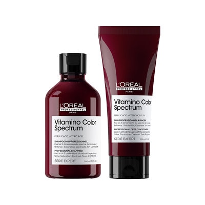L'Oreal Professionnel Vitamino Color Spectrum Shampoo and Conditioner Duo For Coloured Hair