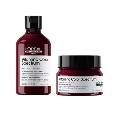 L'Oreal Professionnel Vitamino Color Spectrum Shampoo and Mask Duo For Coloured Hair