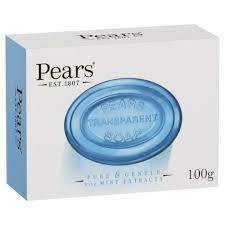 Pears Transparent Soap Pure & Gentle with Mint Extracts 100g