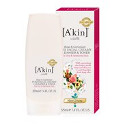 Akin Rose Geranium Pure Creamy Cleanser Toner In One 225Ml akin kopen in de aanbieding Akin Rose Geranium Pure Creamy Cleanser Toner In One 225Ml akin kopen in de aanbieding