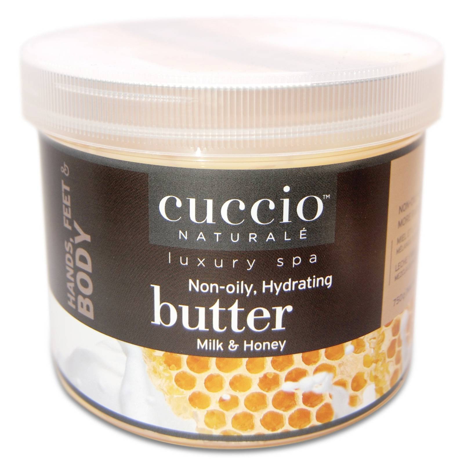 Cuccio Non-Oily Hydrating Butter Hands; Feet & Body Milk & Honey 750g