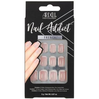 Ardell Nail Addict French Press On Nails Micro French 28 ...
