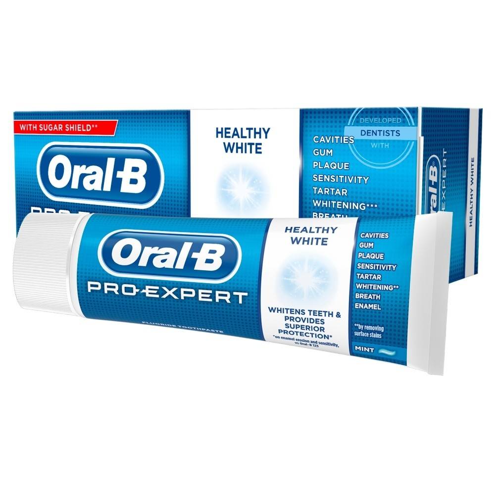 Oral-B Pro-Expert Healthy White Toothpaste 75ml