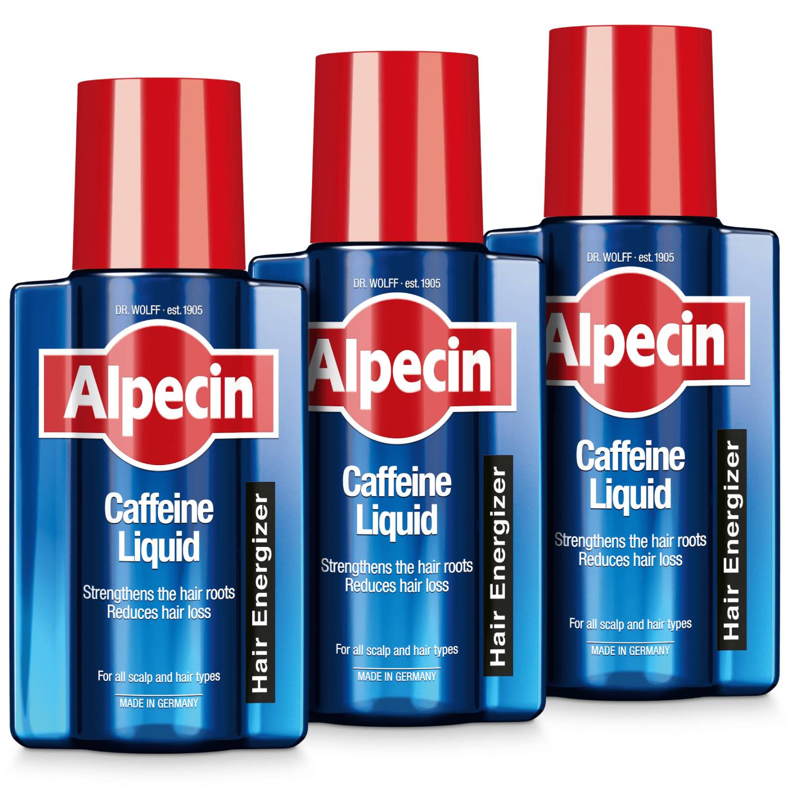 Alpecin Caffeine Liquid Hair Tonic | Prevents and Reduces Hair Loss 3x 200ml