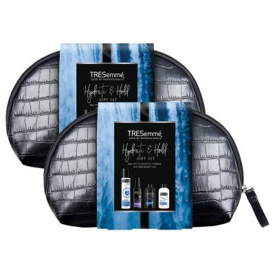 Tresemme Hydrate & Hold Hair Styling 4ps Gift Set For Her with Black  Washbag 2pk | FEELUNIQUE