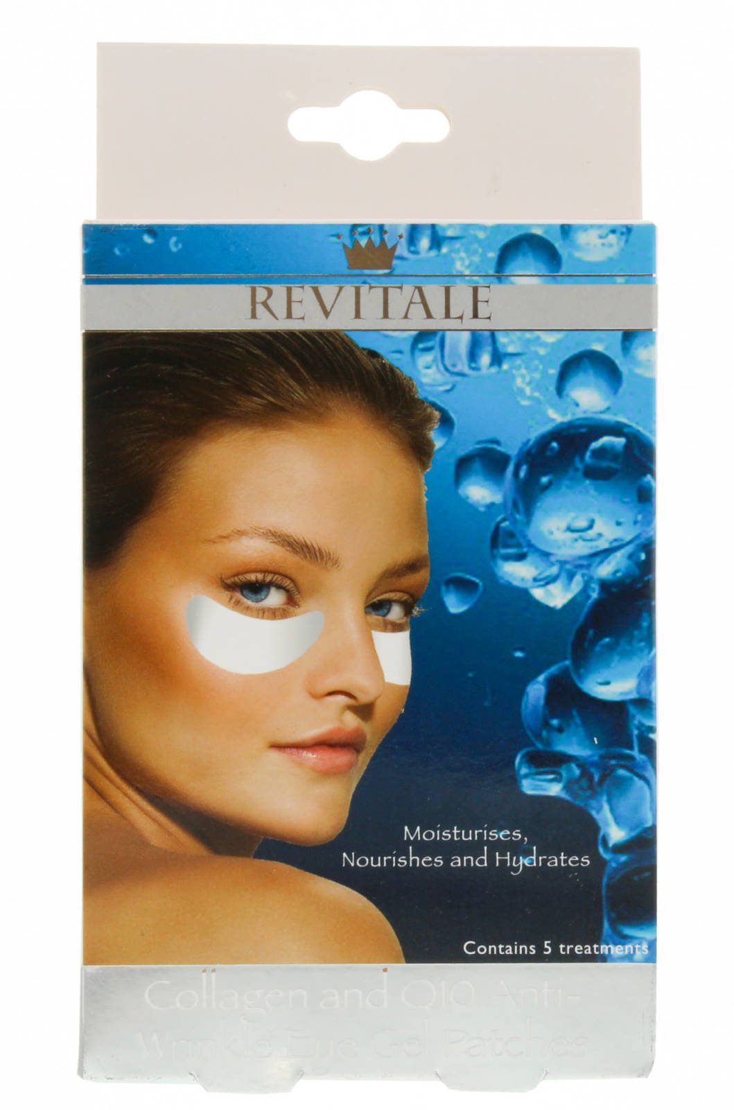 REVITALE COLLAGEN & Q10 ANTI WRINKLE EYE GEL PATCHES 5'S PAIRS