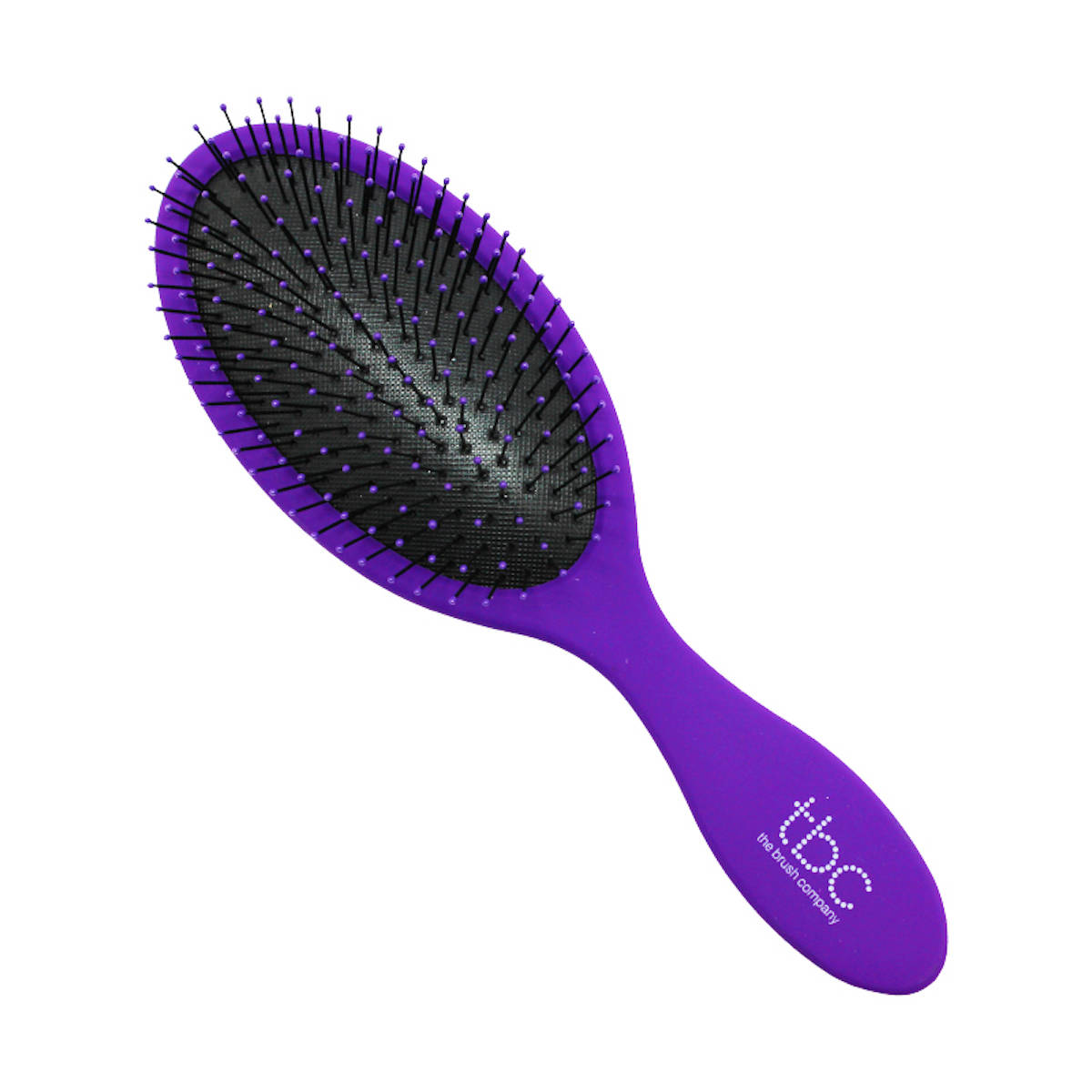TBC Wet & Dry Detangling Hair Brush - Pure Purple