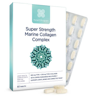 Healthspan Super Strength Marine Collagen Complex Tablets Feelunique